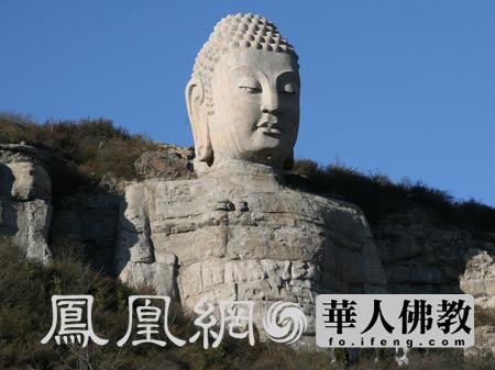 山西挖煤过度千年大佛几乎成“斜佛”