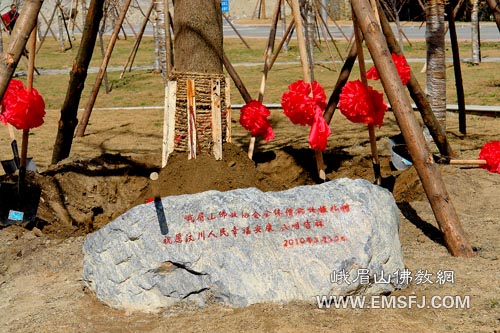峨眉山-峨眉山佛教协会法师到汶川考察、学习灾后重建工作