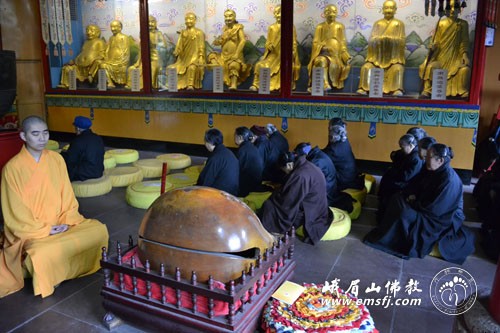 本焕长老-峨眉山各寺举办追思法会　深切悼念本焕长老