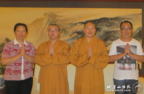 佛教-河北省佛协教务部主任周荣一行调研大安寺教风活动开展情况