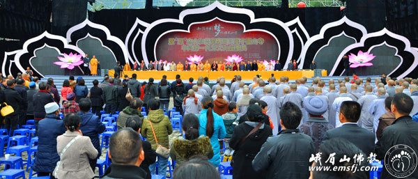 照杰法师荣膺灵山寺中兴第一代方丈升座庆典法会隆重举行