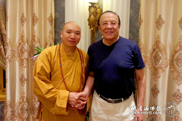 佛教-著名影星曾志伟、导演陈凯歌等参访“北方峨眉”大安寺