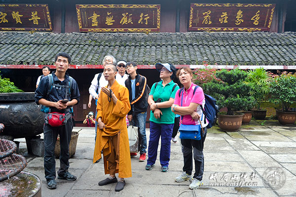 佛教-韩国佛教朝拜团参访报国寺