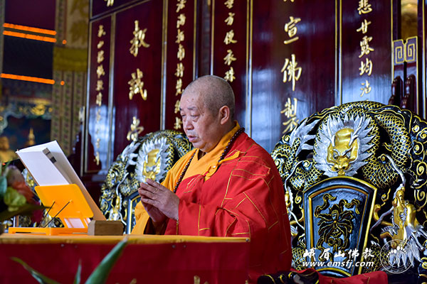 佛教-省佛协第十九次传戒法会第七日：通启二师请戒开导查验衣钵授幽冥戒