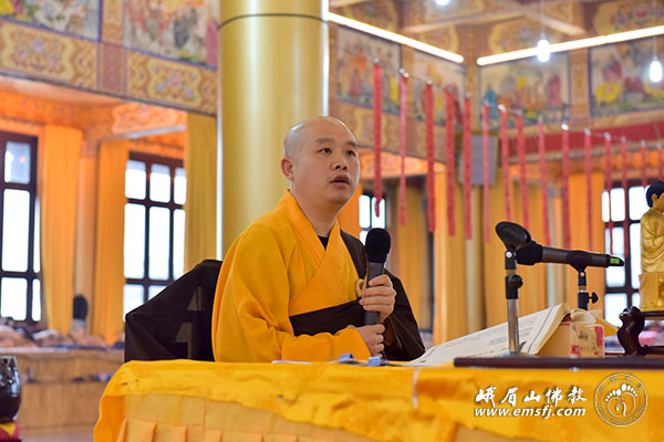佛教-省佛协第十九次传戒法会第八日：本堂发露演习班口露罪忏悔